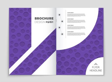 Soyut vektör düzen arka plan set. Sanat kalıp çizmek için, 