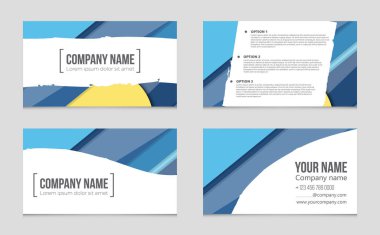 Soyut vektör düzen arka plan set. Sanat kalıp çizmek için, 