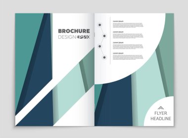 Soyut vektör düzen arka plan set. Sanat kalıp çizmek için, 