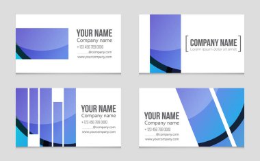 Soyut vektör düzen arka plan set. Sanat kalıp çizmek için, 