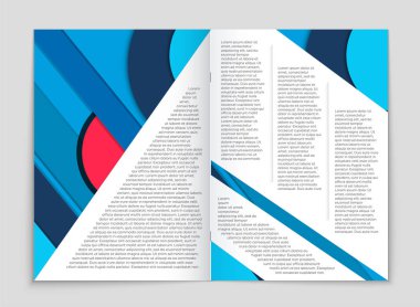 Soyut vektör düzen arka plan set