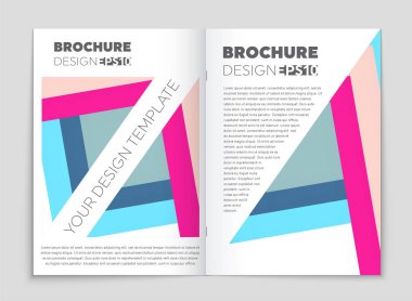 Soyut vektör düzen arka plan set. Sanat kalıp çizmek için, 