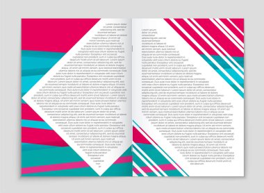 Soyut vektör düzen arka plan set. Sanat kalıp çizmek için, 