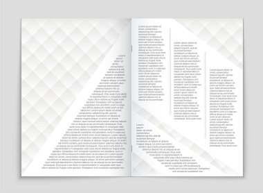 Soyut vektör düzen arka plan set