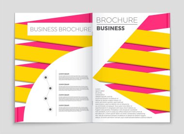 Soyut vektör düzen arka plan set. Sanat kalıp çizmek için, 