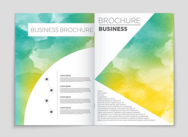 Soyut vektör düzen arka plan set. Sanat kalıp çizmek için, 