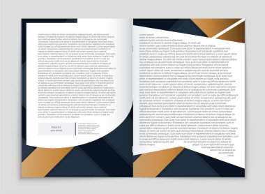 Soyut vektör düzen arka plan set. Sanat kalıp çizmek için, 