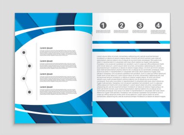 Soyut vektör düzen arka plan set. Sanat kalıp çizmek için, 