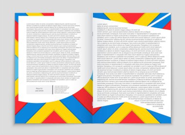 Soyut vektör düzen arka plan set. Sanat kalıp çizmek için, 