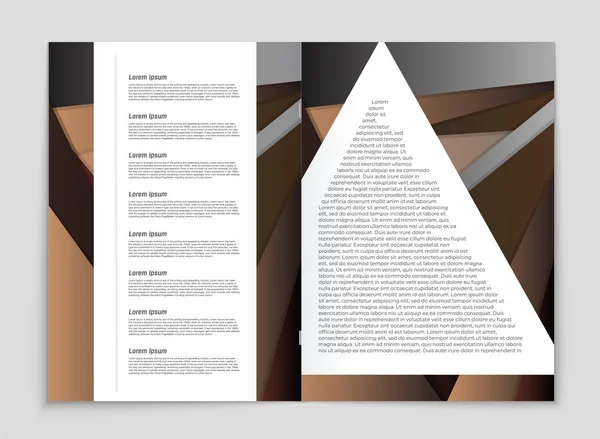 Conjunto de fundo de layout vetorial abstrato. Para design de modelo de arte , — Vetor de Stock