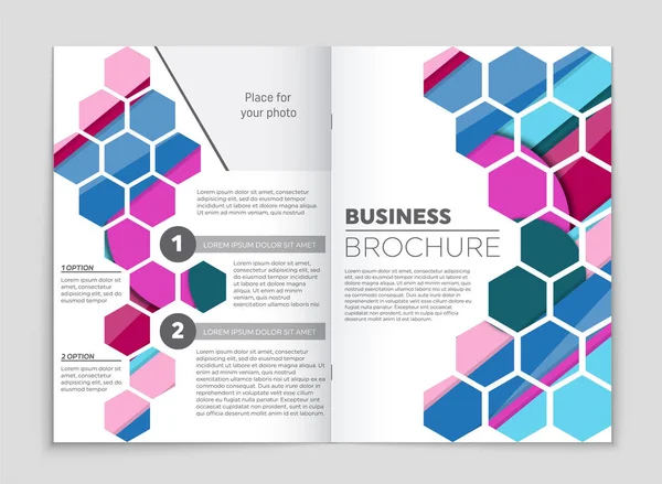 Conjunto de fundo layout vetorial abstrato —  Vetores de Stock