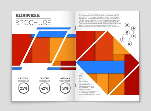 Hintergrundset für abstrakte Vektorlayouts. für Art Template Design, — Stockvektor