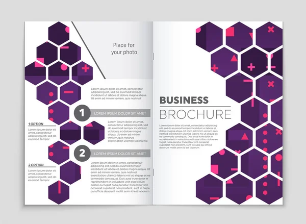 Astratto layout vettoriale sfondo impostato — Vettoriale Stock