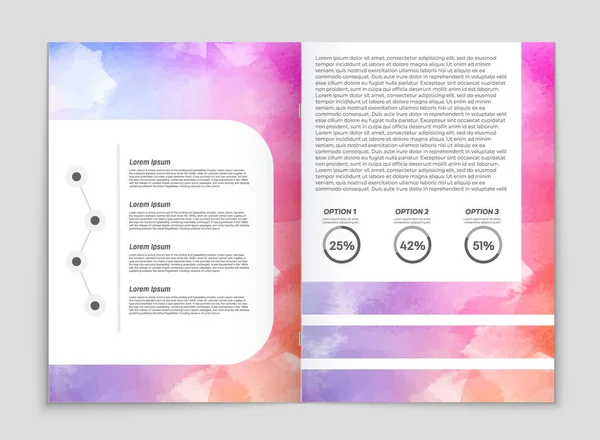 Hintergrundset für abstrakte Vektorlayouts. für Art Template Design, — Stockvektor