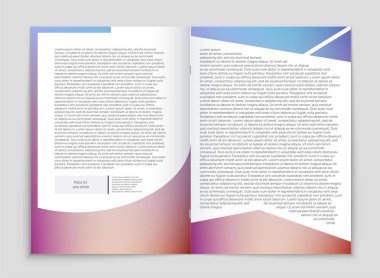 Soyut vektör düzen arka plan set. Sanat kalıp çizmek için, 