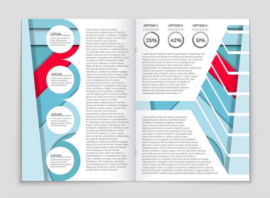 Soyut vektör düzen arka plan set. Sanat kalıp çizmek için, 