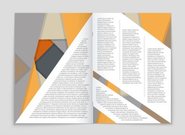 Soyut vektör düzen arka plan set