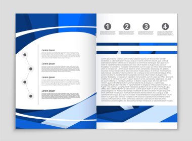 Soyut vektör düzen arka plan set. Sanat kalıp çizmek için, 