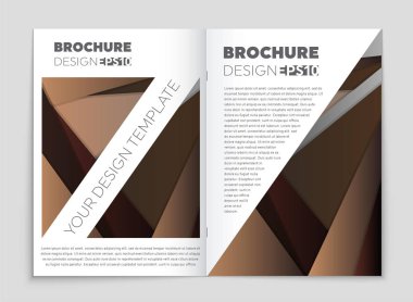 Soyut vektör düzen arka plan set. Sanat kalıp çizmek için, 