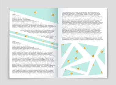 Soyut vektör düzen arka plan set. Sanat kalıp çizmek için, 