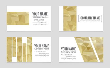 Soyut vektör düzen arka plan set. Sanat kalıp çizmek için, 