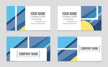 Soyut vektör düzen arka plan set. Sanat kalıp çizmek için, 