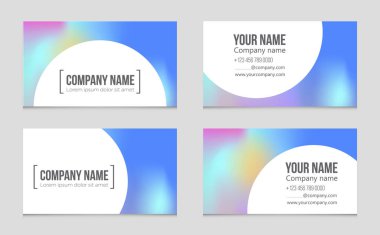 Soyut vektör düzen arka plan set. Sanat kalıp çizmek için, 