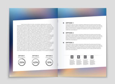 Soyut vektör düzen arka plan set. Sanat kalıp çizmek için, 