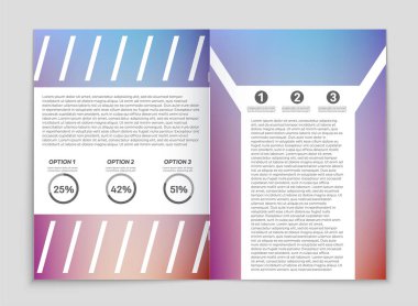 Soyut vektör düzen arka plan set. Sanat kalıp çizmek için, 