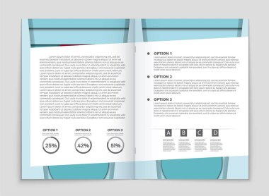 Soyut vektör düzen arka plan set. Sanat kalıp çizmek için, 