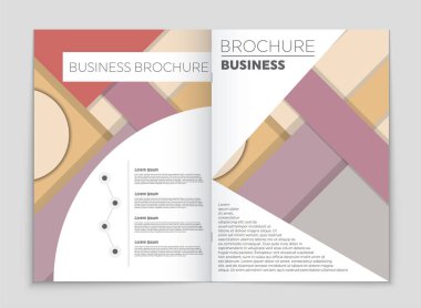 Soyut vektör düzen arka plan set. Sanat kalıp çizmek için, 