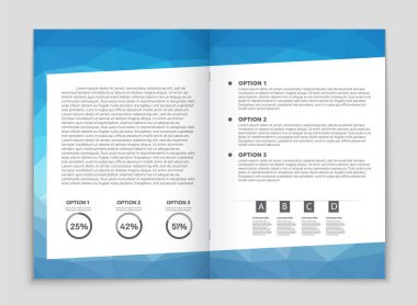 Soyut vektör düzen arka plan set. Sanat kalıp çizmek için, 