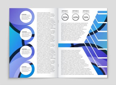 Soyut vektör düzen arka plan set. Sanat kalıp çizmek için, 