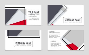 Soyut vektör düzen arka plan set. Sanat kalıp çizmek için, 