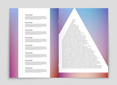 Soyut vektör düzen arka plan set. Sanat kalıp çizmek için, 