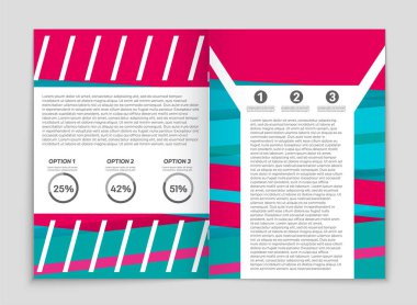 Soyut vektör düzen arka plan set. Sanat kalıp çizmek için, 