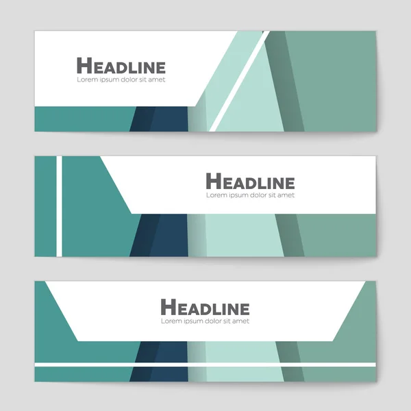 Conjunto de fundo de layout vetorial abstrato. Para design de modelo de arte , — Vetor de Stock