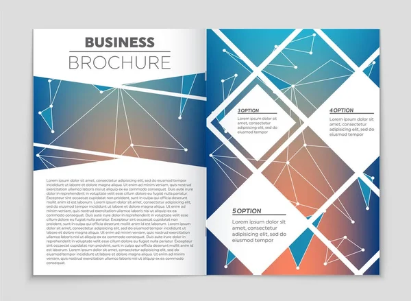 Hintergrundset für abstrakte Vektorlayouts. für Art Template Design, — Stockvektor