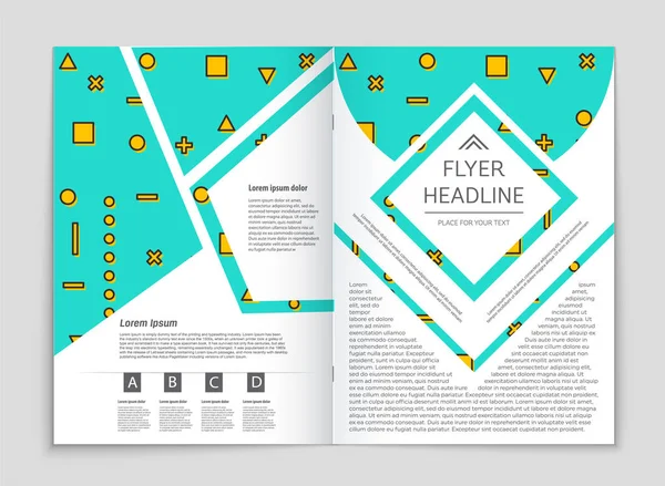 Astratto layout vettoriale sfondo impostato — Vettoriale Stock