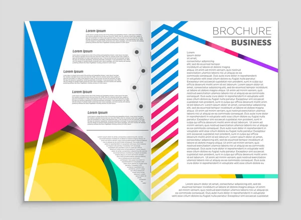 Abstract vector lay-out achtergrond instellen — Stockvector