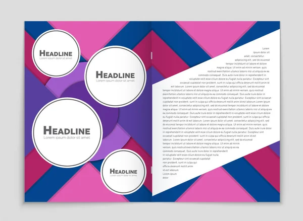 Conjunto de fundo layout vetorial abstrato —  Vetores de Stock