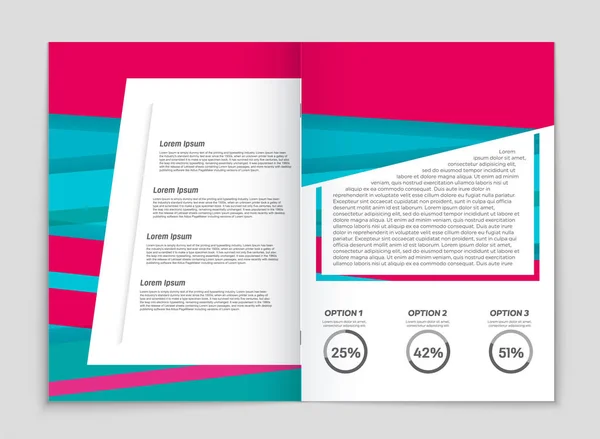 Set di sfondo astratto del layout vettoriale. Per la progettazione di modelli d'arte , — Vettoriale Stock