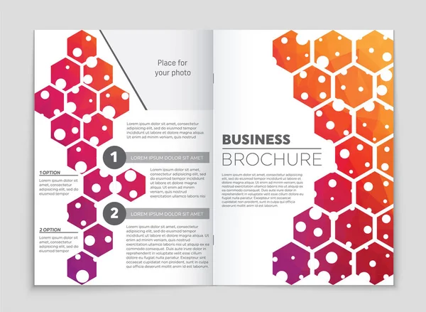 Astratto layout vettoriale sfondo impostato — Vettoriale Stock