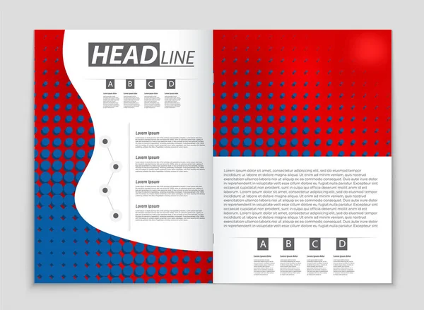 Conjunto de fundo de layout vetorial abstrato. Para design de modelo de arte , —  Vetores de Stock