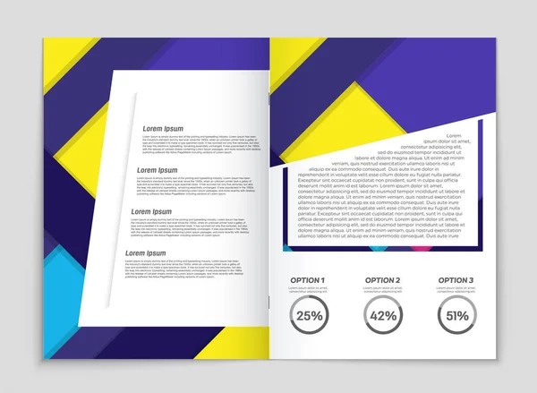 Set di sfondo astratto del layout vettoriale. Per la progettazione di modelli d'arte , — Vettoriale Stock