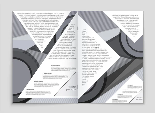 Hintergrundset für abstrakte Vektorlayouts. für Art Template Design, — Stockvektor