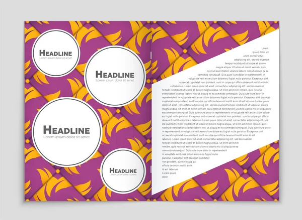 Conjunto de fundo layout vetorial abstrato —  Vetores de Stock