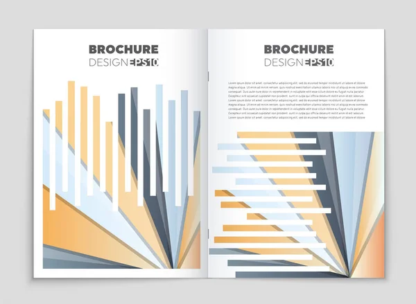 Set di sfondo astratto del layout vettoriale. Per la progettazione di modelli d'arte , — Vettoriale Stock