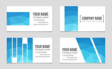 Soyut vektör düzen arka plan set. Sanat kalıp çizmek için, 