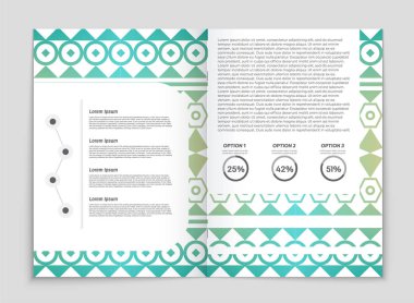 Soyut vektör düzen arka plan set. Sanat kalıp çizmek için, 